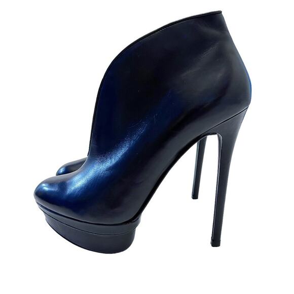 B BRIAN ATWOOD Fortosa Leather Platform Bootie 8 1/2 - Picture 2 of 16